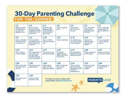 30-Day Parent Challenge: For the New Year