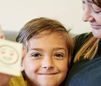Your child learns how to handle big emotions by watching you.